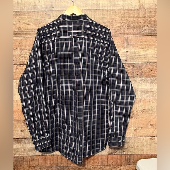 Ariat Pro Series Mylo Classic LS Button Down Shirt Men's size XL Western Work - Picture 2 of 12